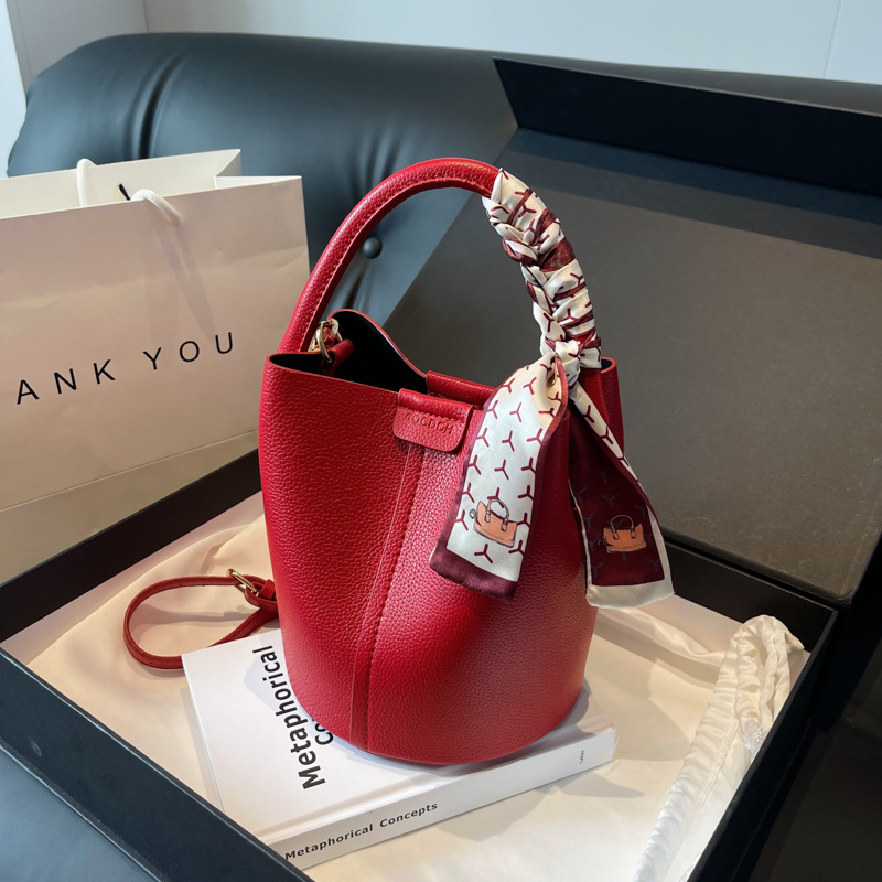 レディースPUバケットショルダーバッグ,ラグジュアリー,多用 - Luxury Bags On Sales のレビューと価格