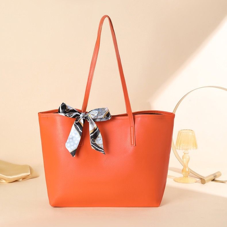 高級ハンドバッグ女性バッグデザイナー高品質 Pu レザー無地 - Luxury Bags Tote のレビューと価格