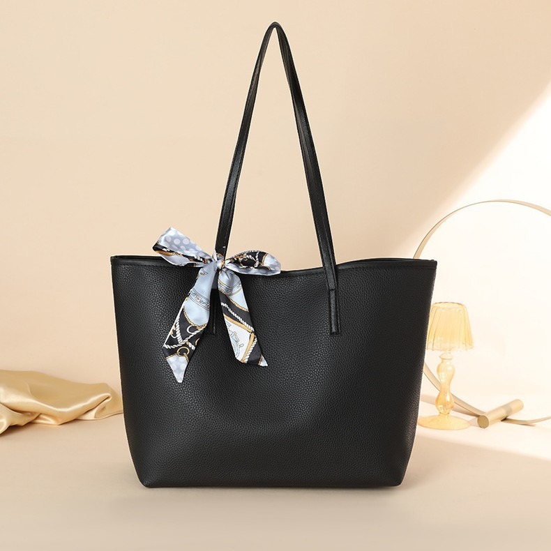 高級ハンドバッグ女性バッグデザイナー高品質 Pu レザー無地 - Luxury Bags Tote のレビューと価格