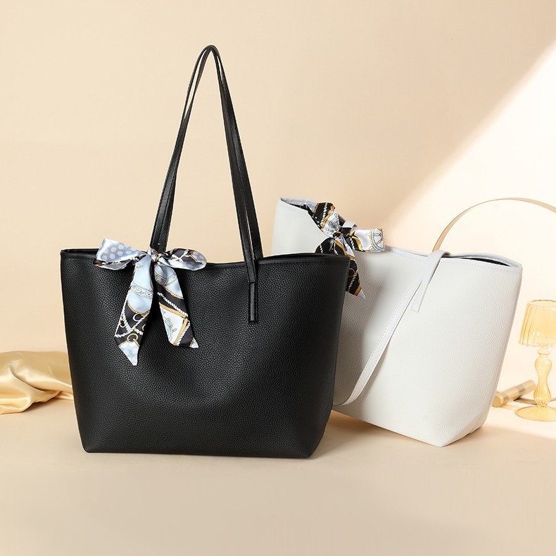 高級ハンドバッグ女性バッグデザイナー高品質 Pu レザー無地 - Luxury Bags Tote のレビューと価格