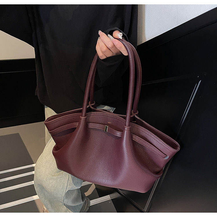 バーガンディレディースハンドバッグ高級デザイナーズウィングバ - Luxury Bags Tote のレビューと価格